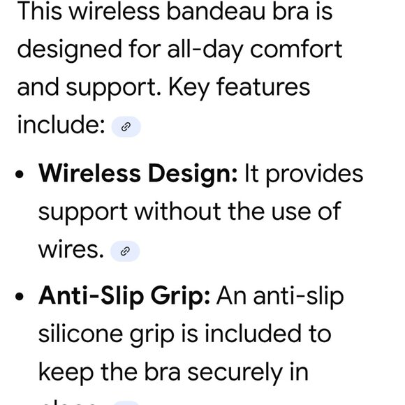 NEW Truekind 4XL Convertible Strapless Bandeau Bra NWT Wireless Anti-slip (PP-2) - Picture 8 of 8